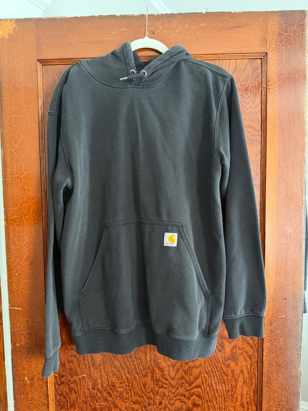 Carhartt Men’s Black Crewneck Hoodie